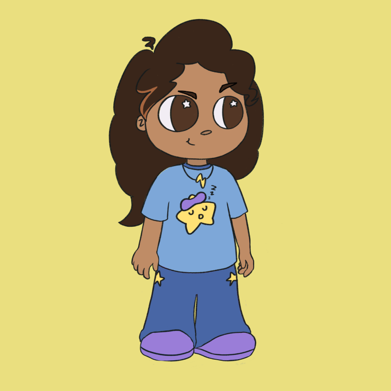 suzzie Dormir with yellow background